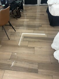 Flooded room