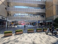 shopping area next to the hotel