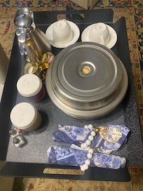 Wonderful breakfast as well delivered to our room. This place is the best.