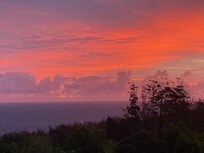 Sunset from the lanai!