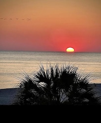 Our last sunset from the balconey