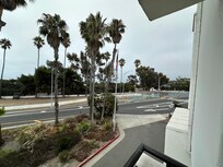 “Beach view” from the room
