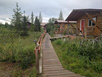 The path to coffee and cinnamon rolls