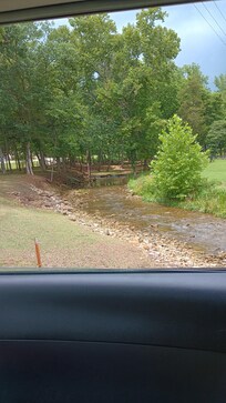 View from bridge entering the property