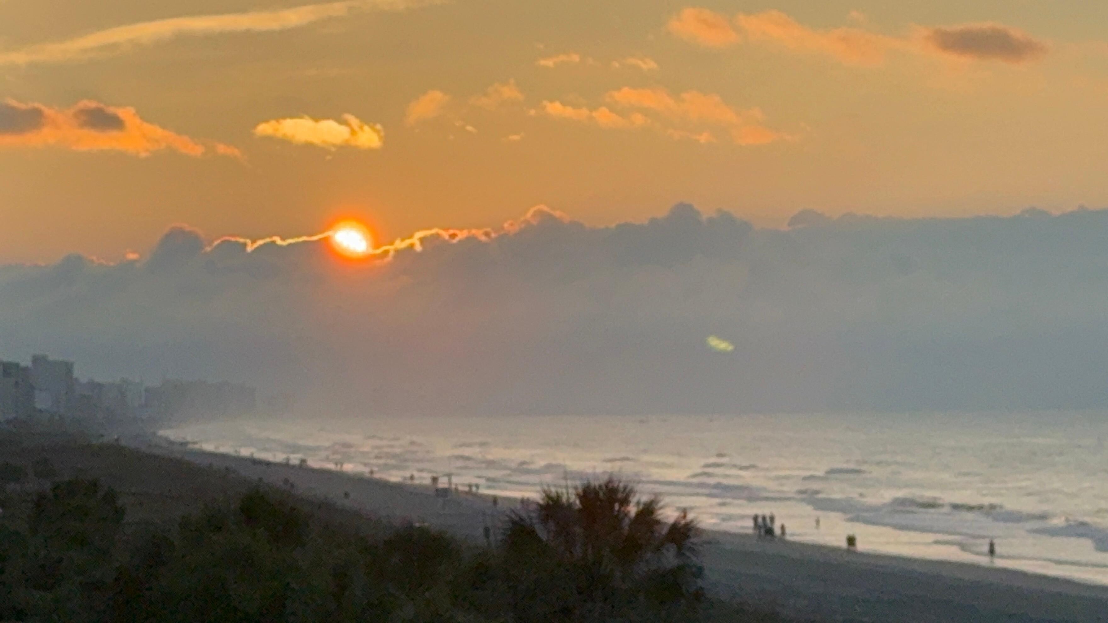 Sunrise From Balcony