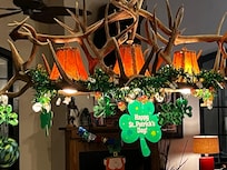 We decorated for and celebrated St Patrick’s Day