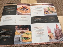 Sample of menu
