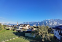 Dorfblick aus dem Fenster