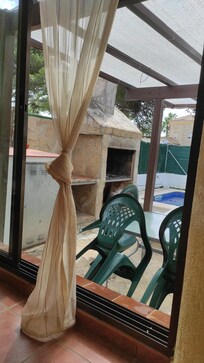 Terraza acristalada