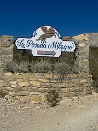 The sign at the entrance