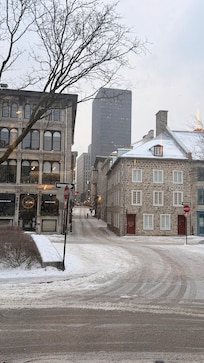 View from the hotel lobby…