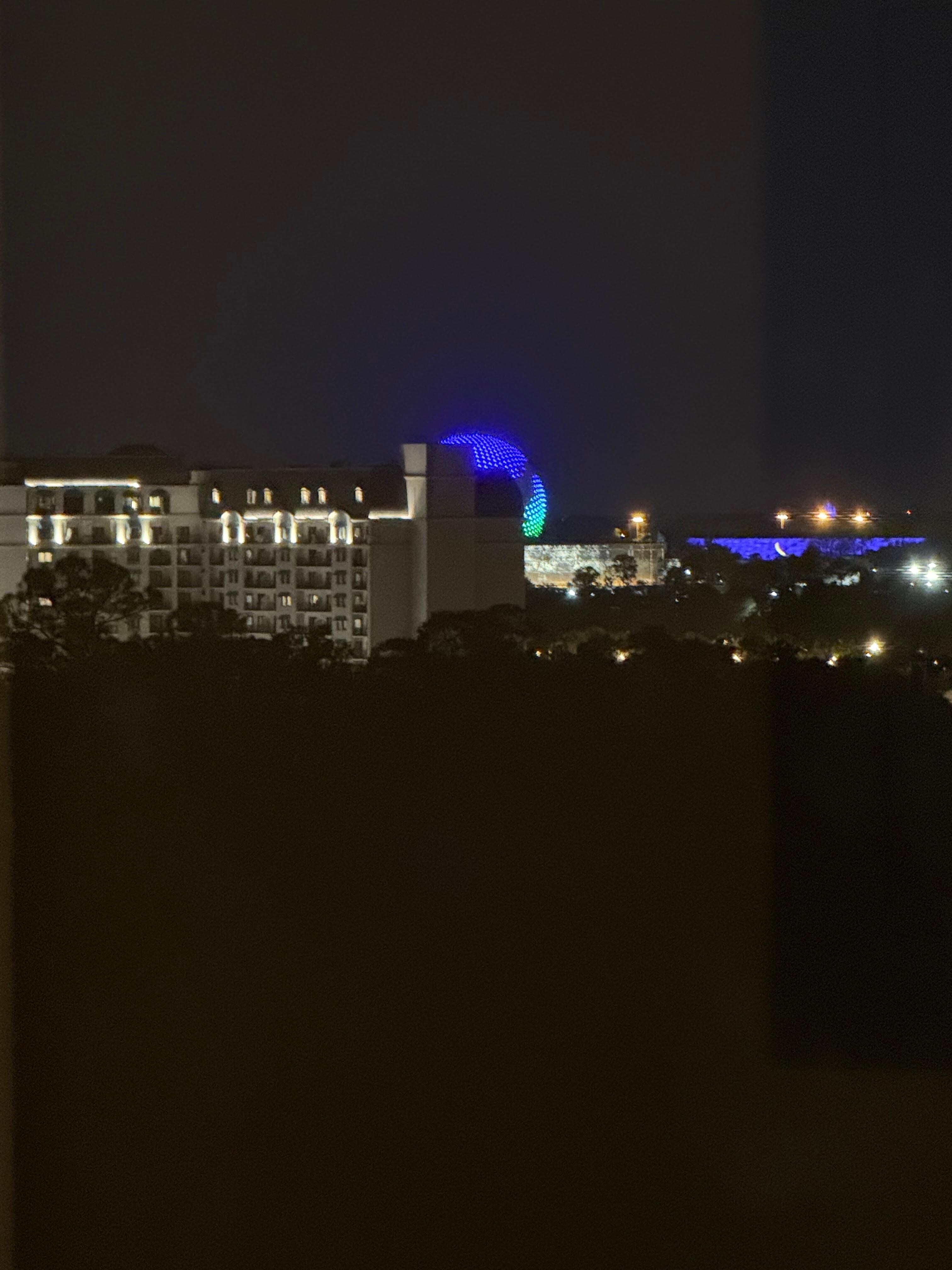 View from our balcony