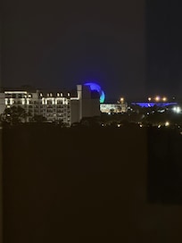 View from our balcony