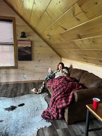 Loved the upstairs loft! We used it as a bedroom for our 21 year old.