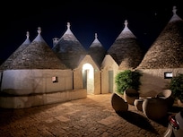 Our view of the Trulli from the aperitivo terrace!