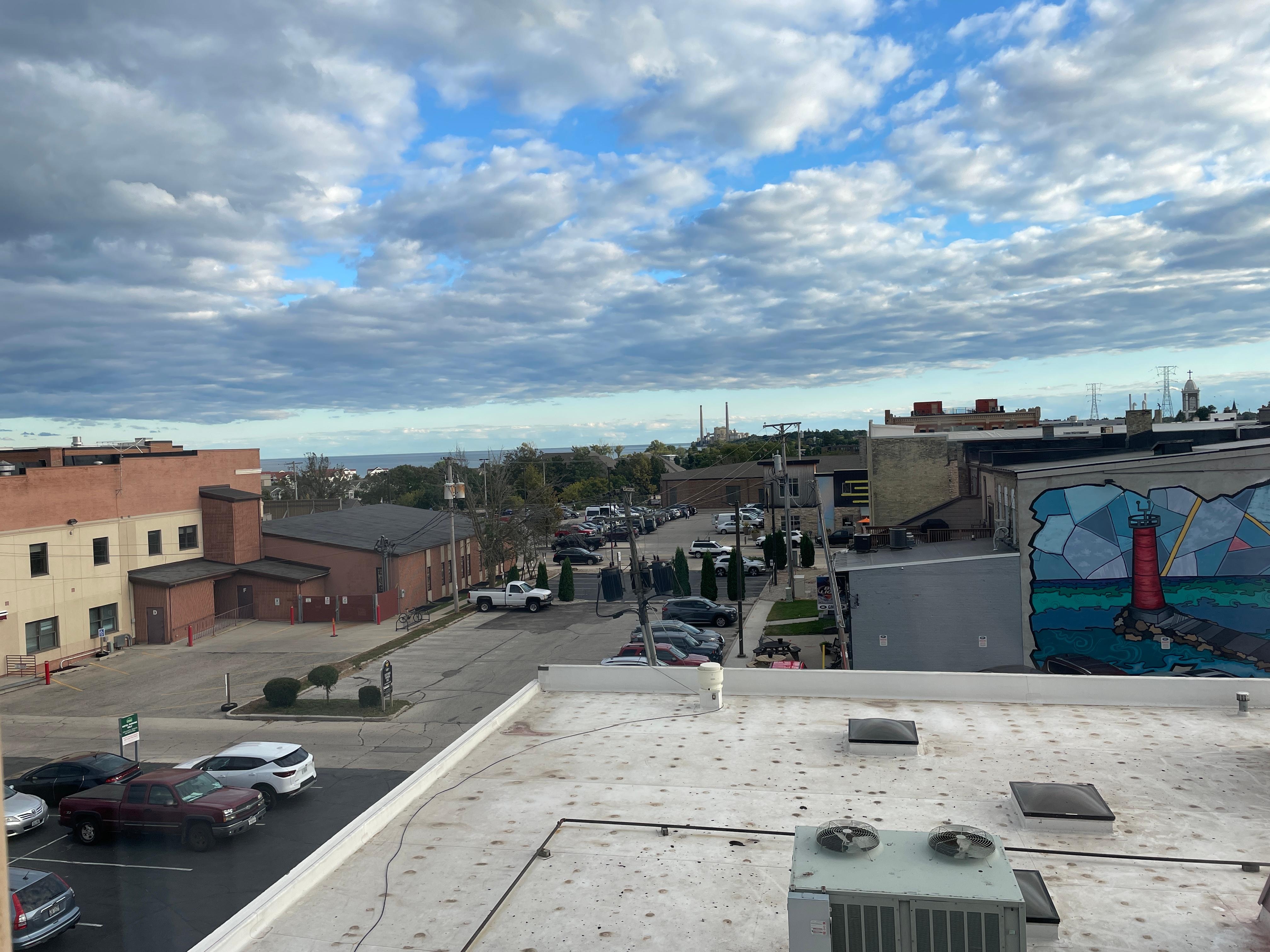 View from our fourth floor room
