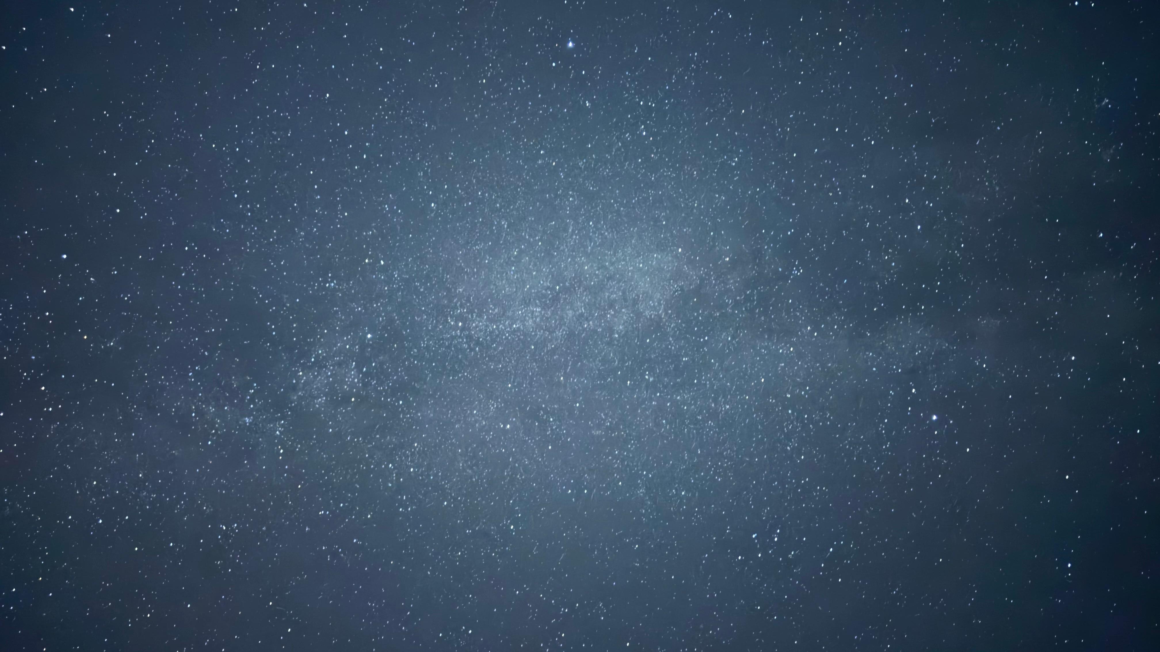 I took this while laying in the backyard with my iPhone.  So many stars! 