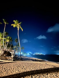 Beach at night time!