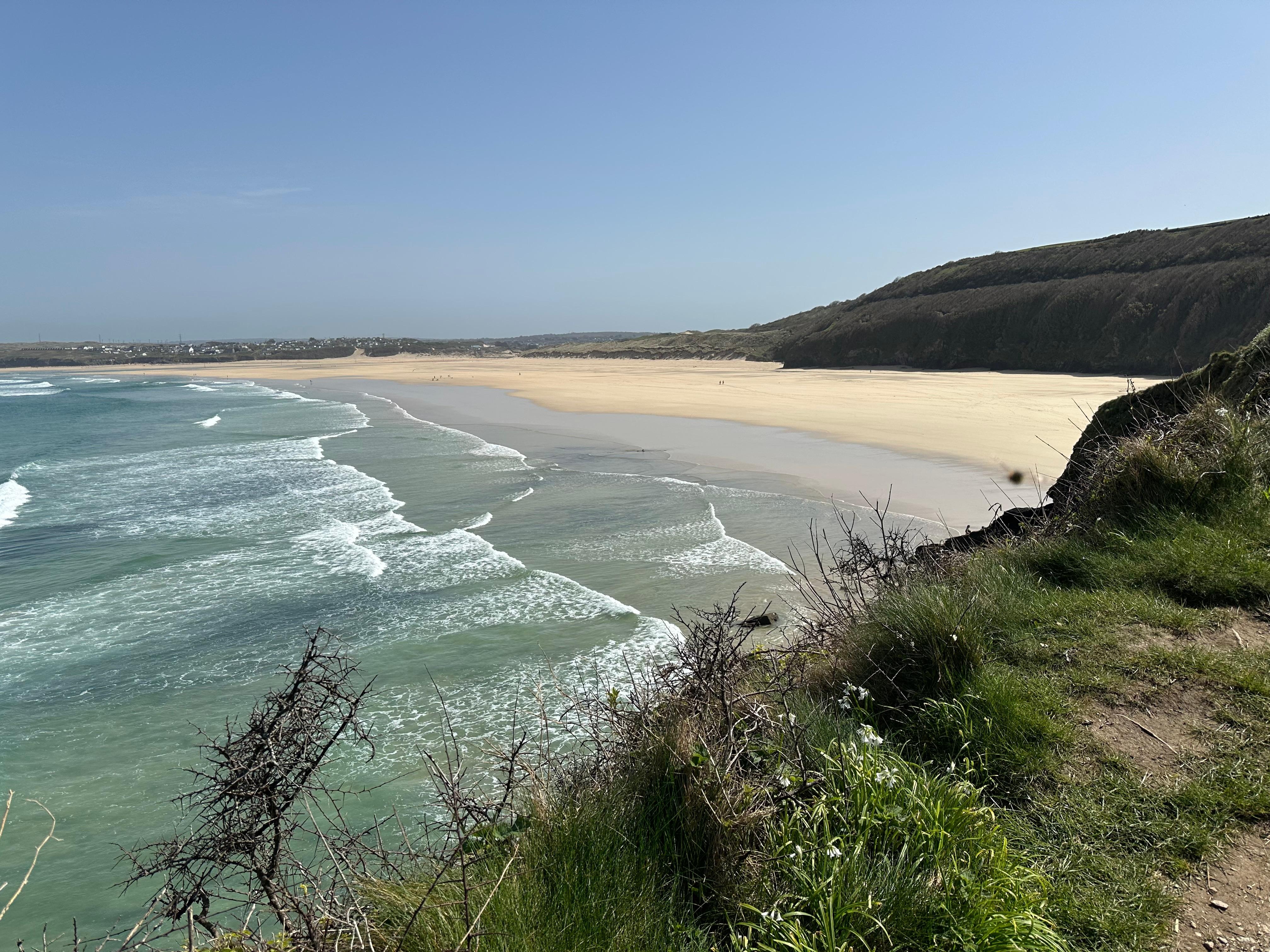Footpath to Porthkidney Beach