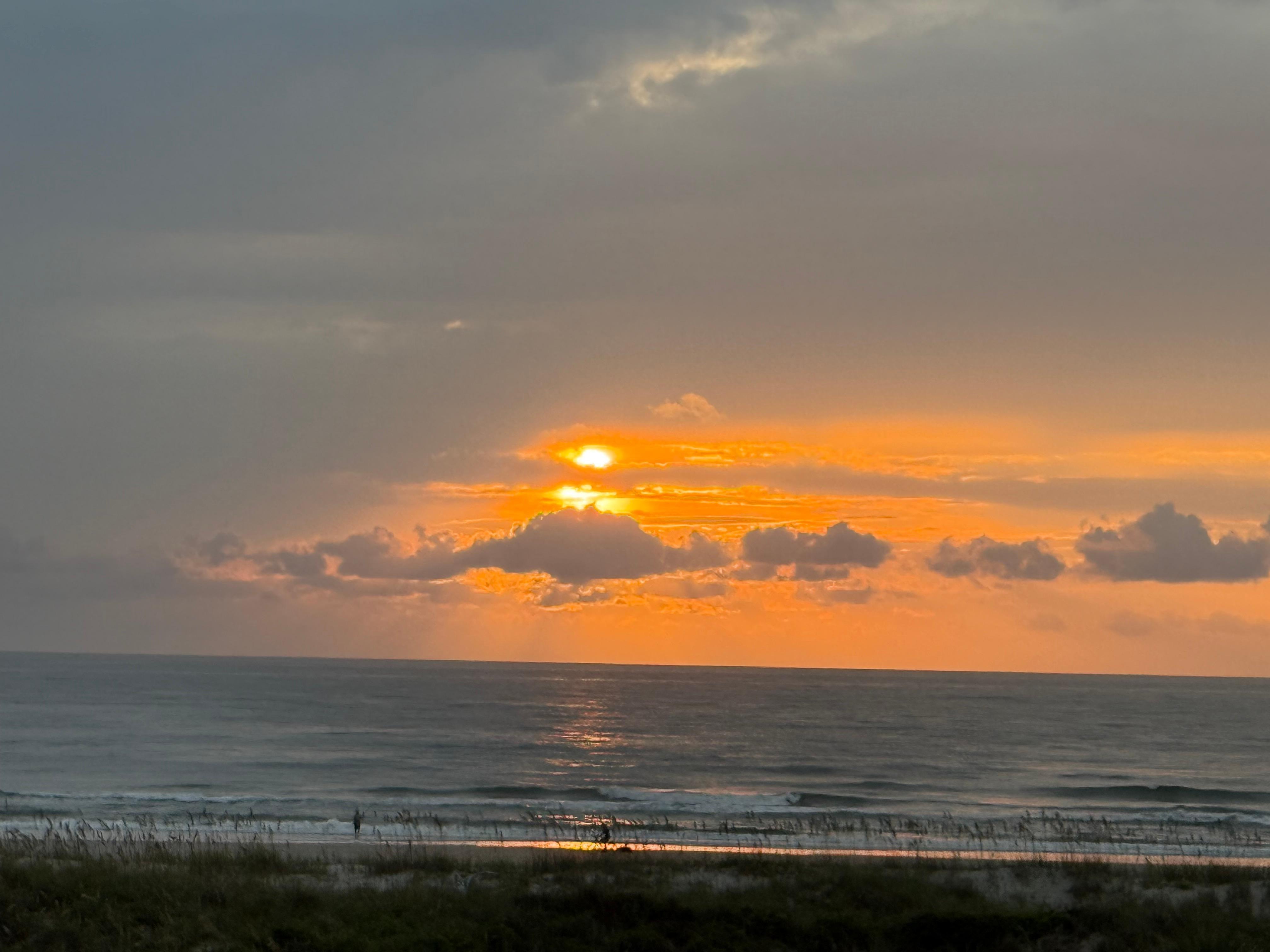 Beautiful morning sunrise