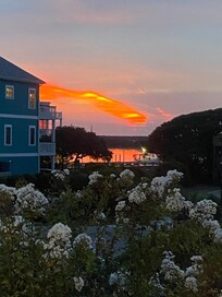 View from deck