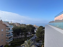 Vue mer depuis la chambre