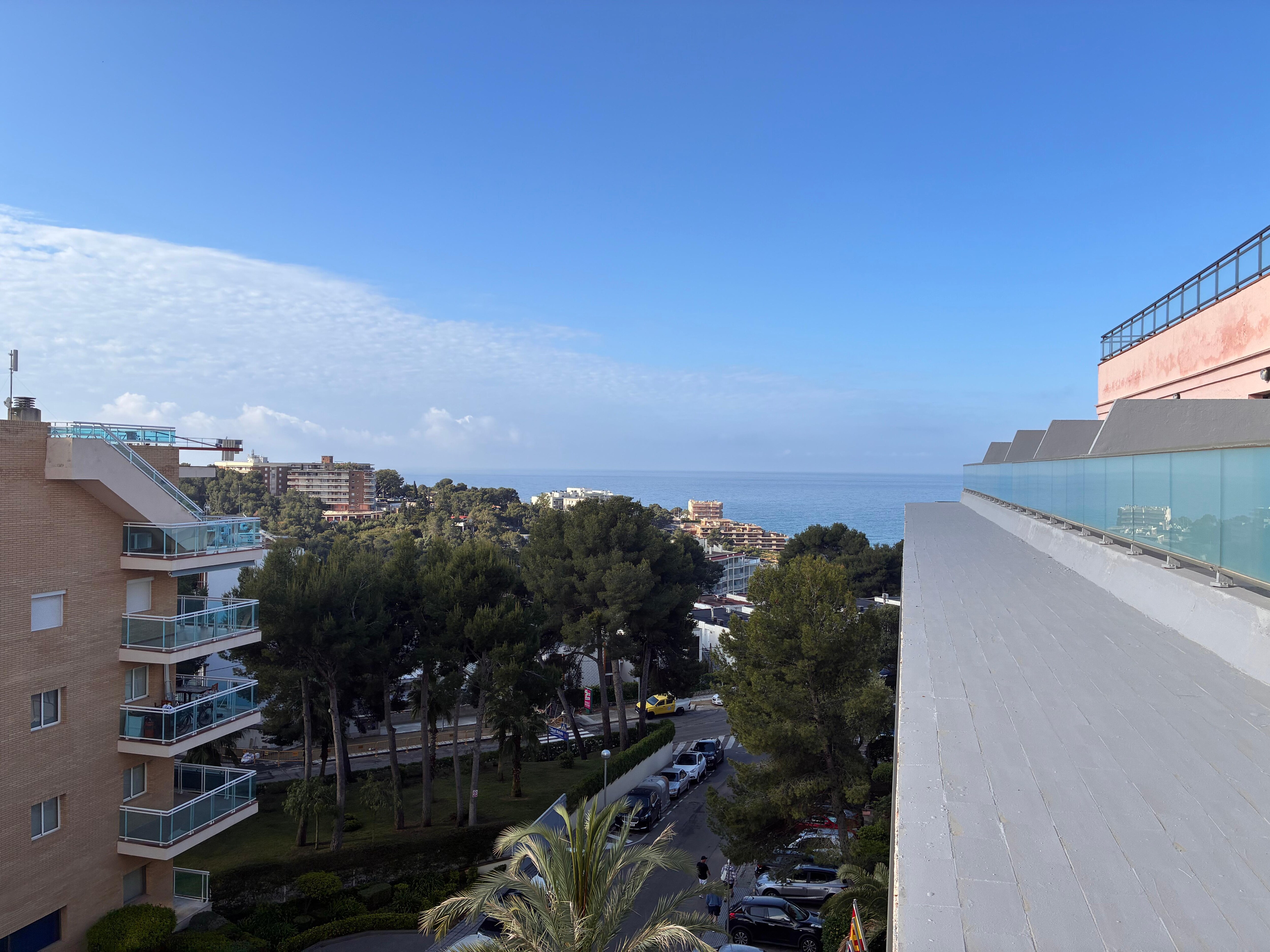 Vue mer depuis la chambre 