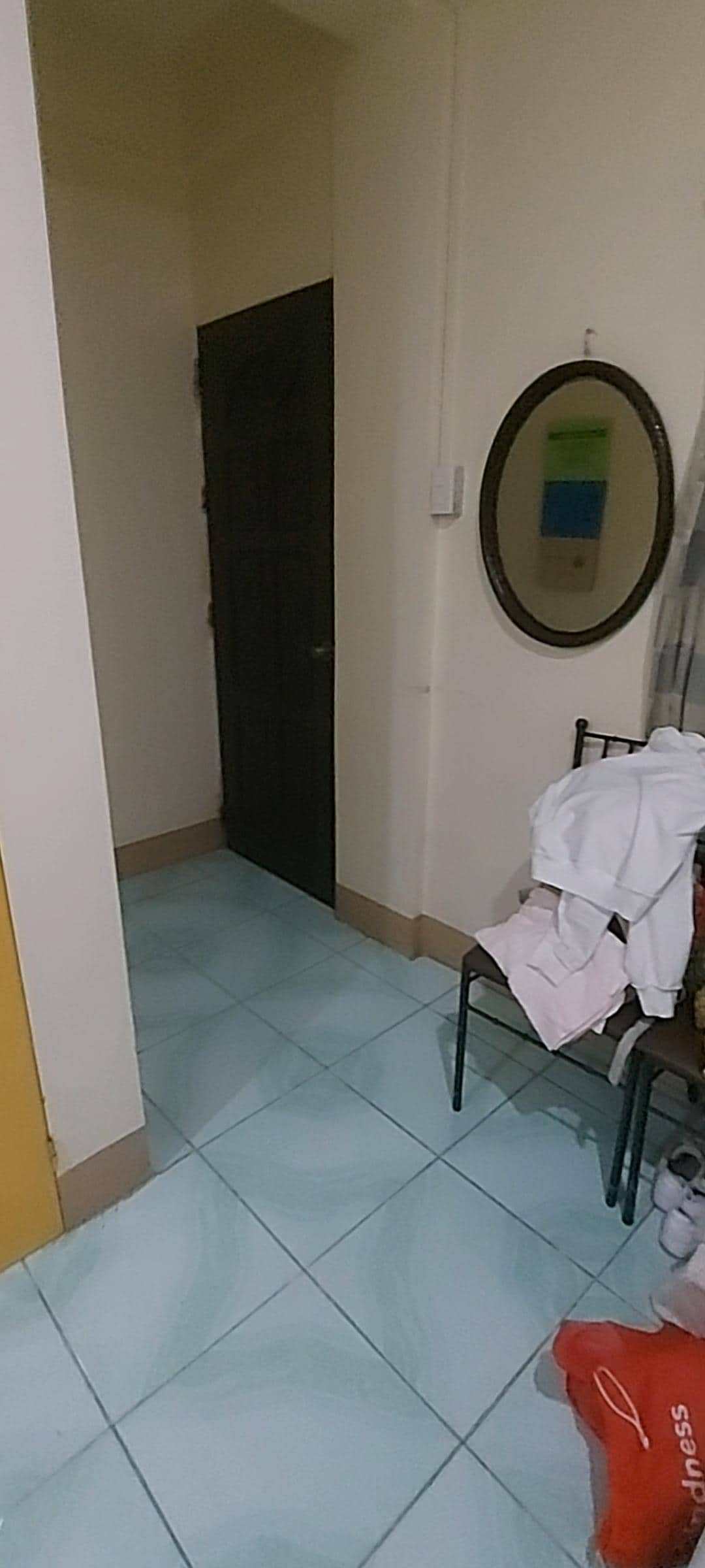 Box Room Shop next door with smells inside and smoke outside 