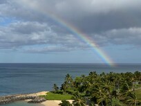 Rainbow from the lanai.