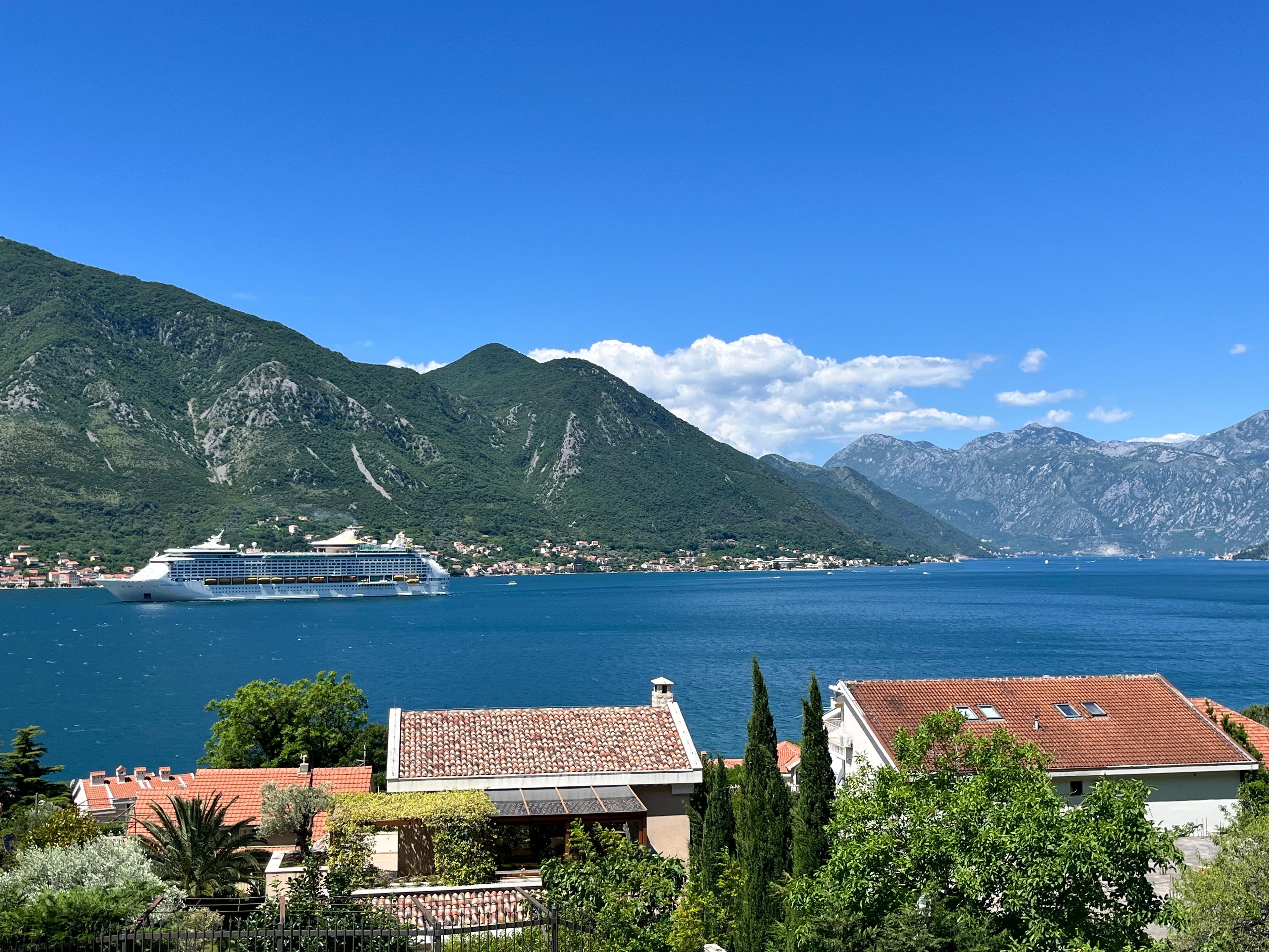 Daytime view from the balcony