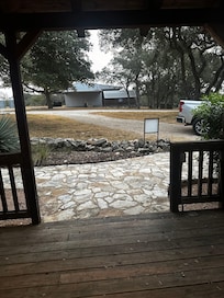 View from front porch.