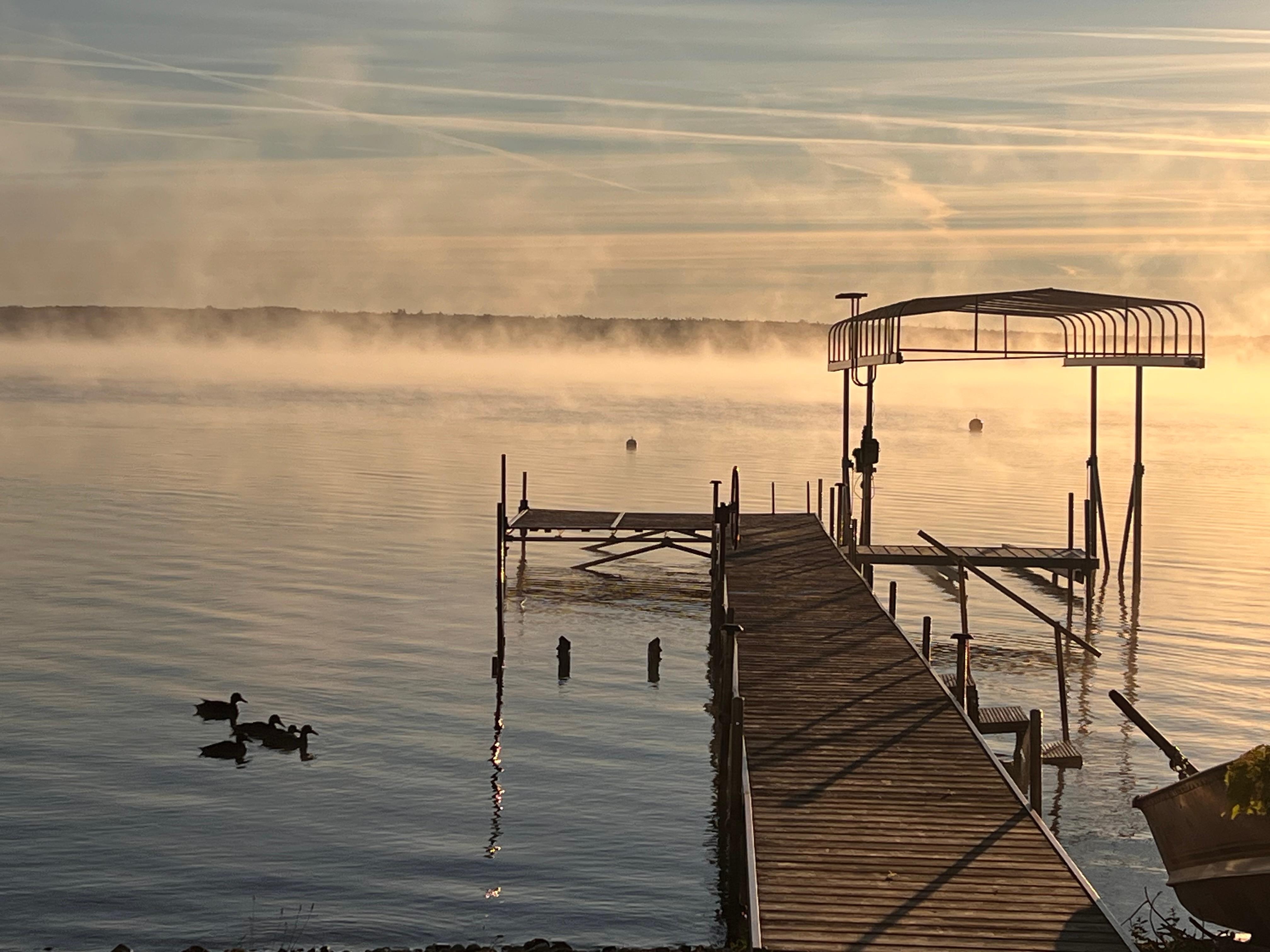 Mornings on the lake
