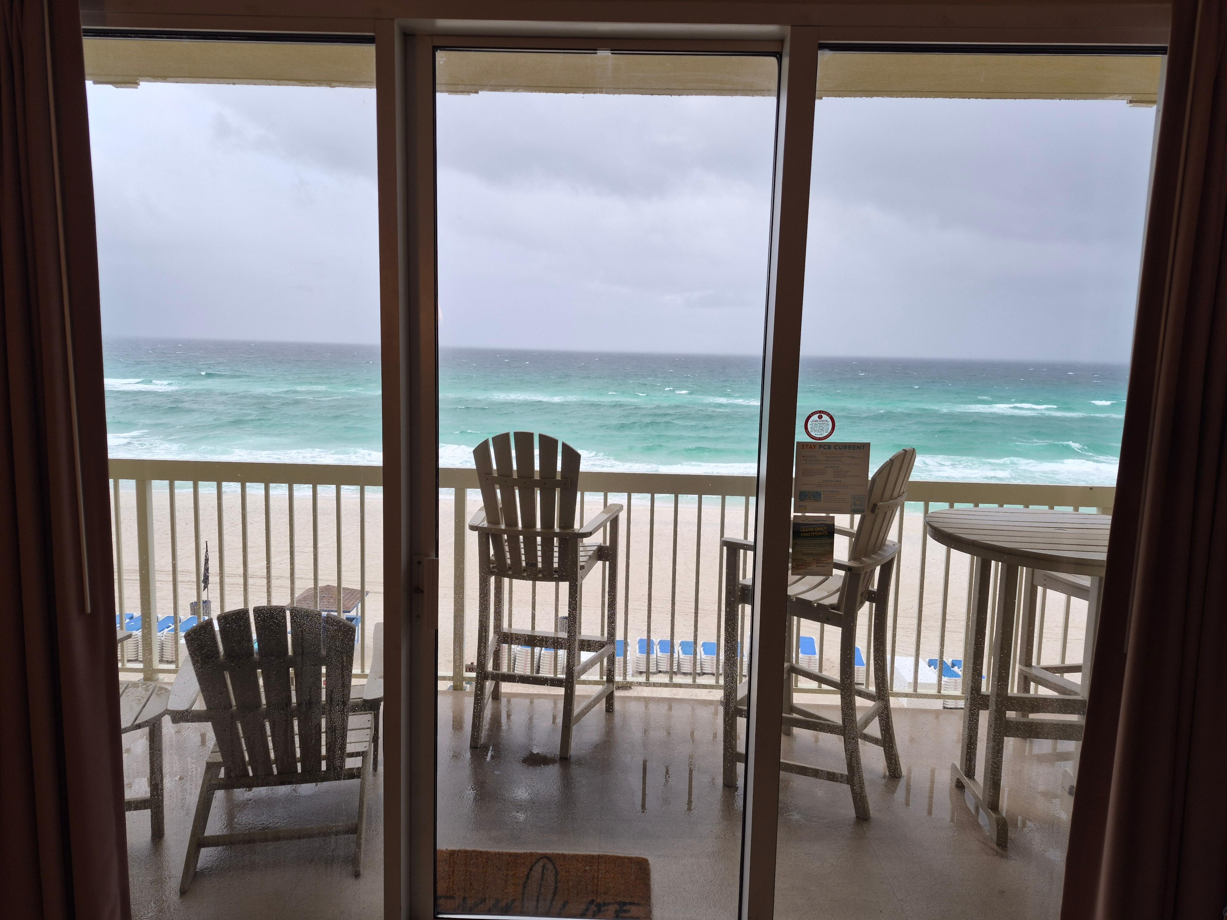 Coffee on the balcony every morning