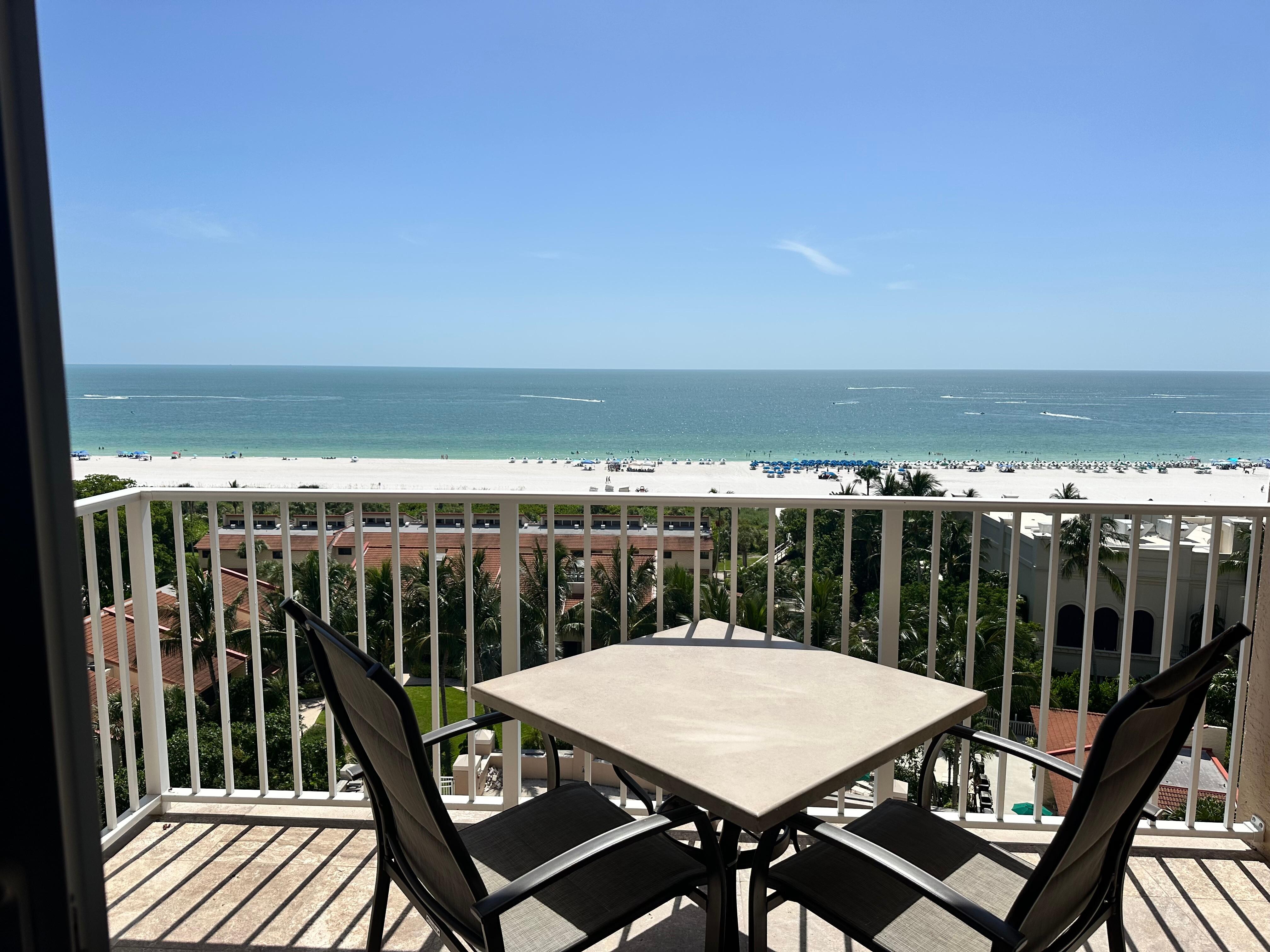 View from balcony