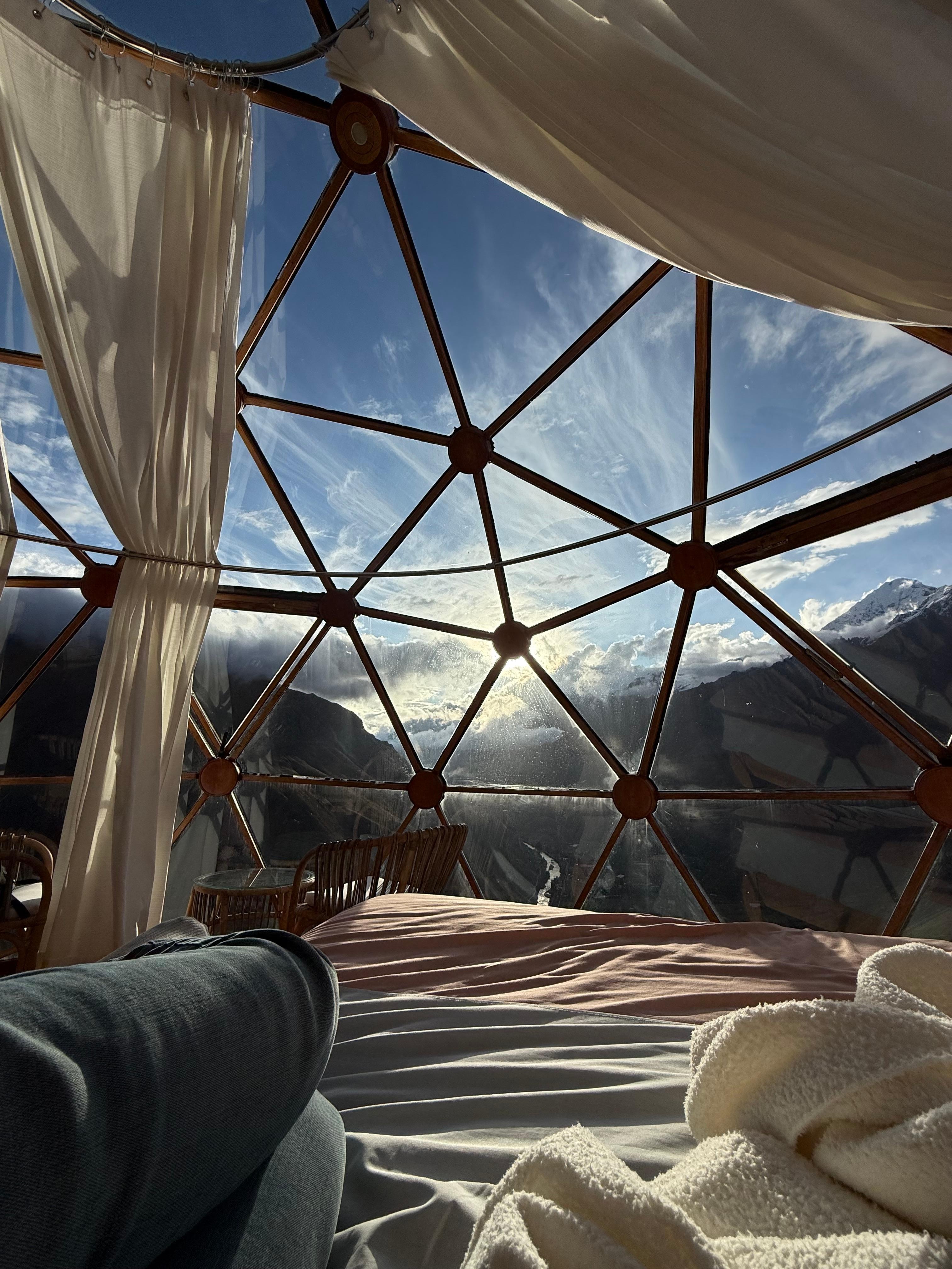 The luxury “dome” suite