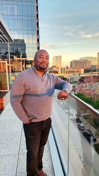 Hall Park pool view.