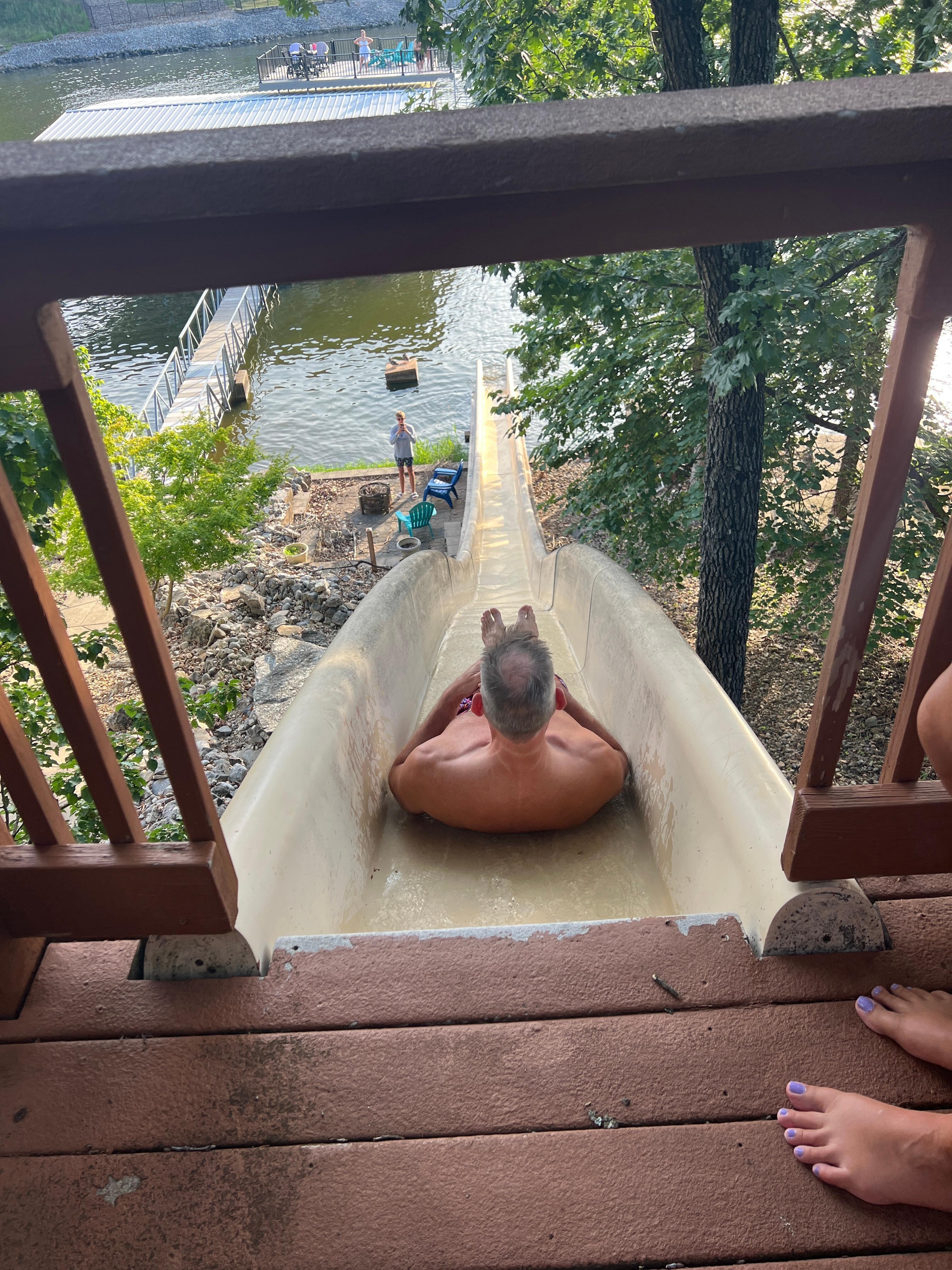 We absolutely LOVED the water slide!