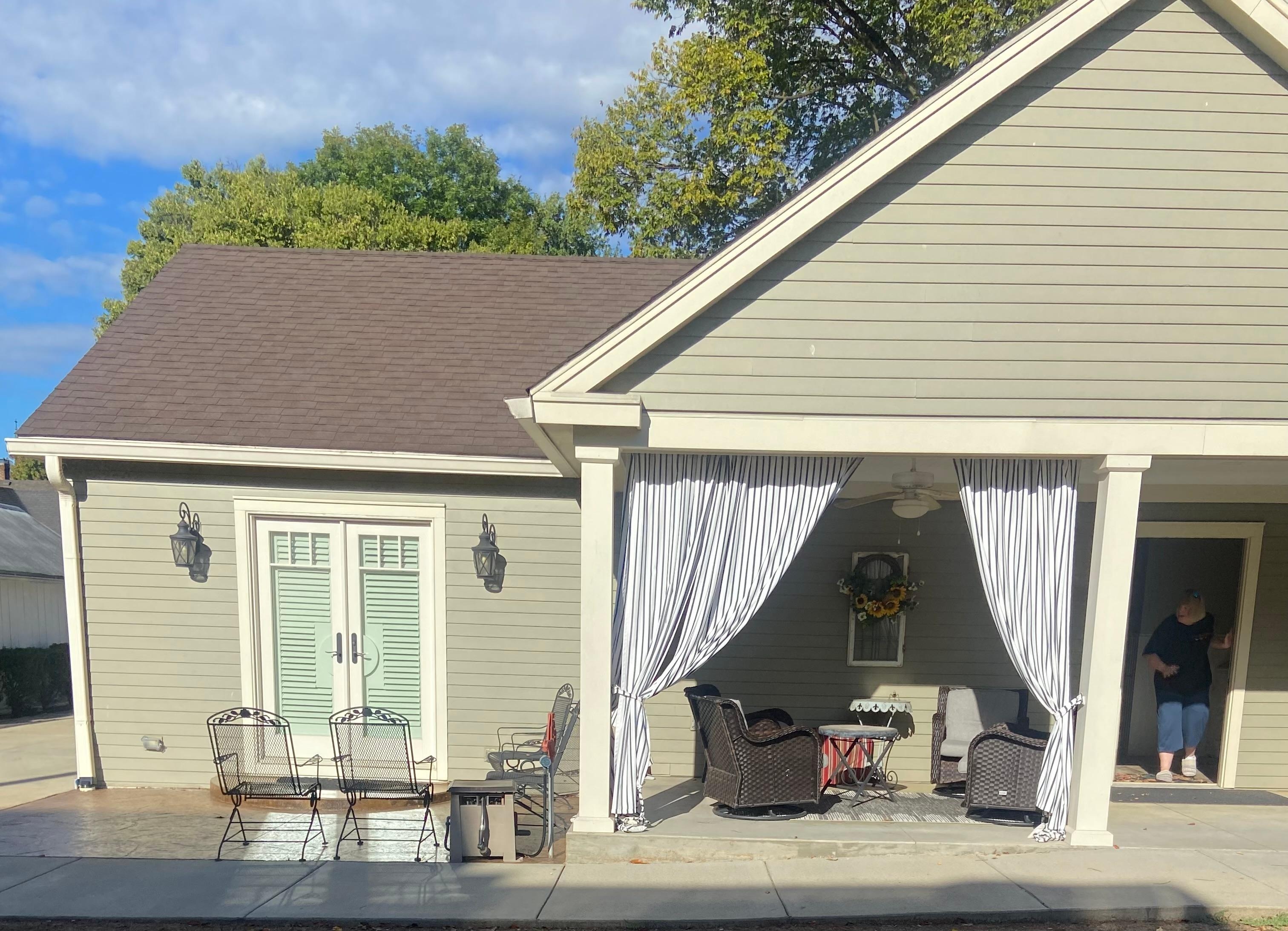 Back of home, favorite place