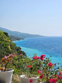 View from restaurant 1 minutes walk across and down the road.