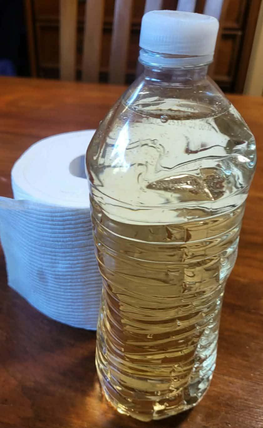 The water is yellow but drinkable. However, if you are not used to it, bring your own water. There is available filtered water available at the shop to buy. The shop is close to the Bali Shack house, which is a blessing. 