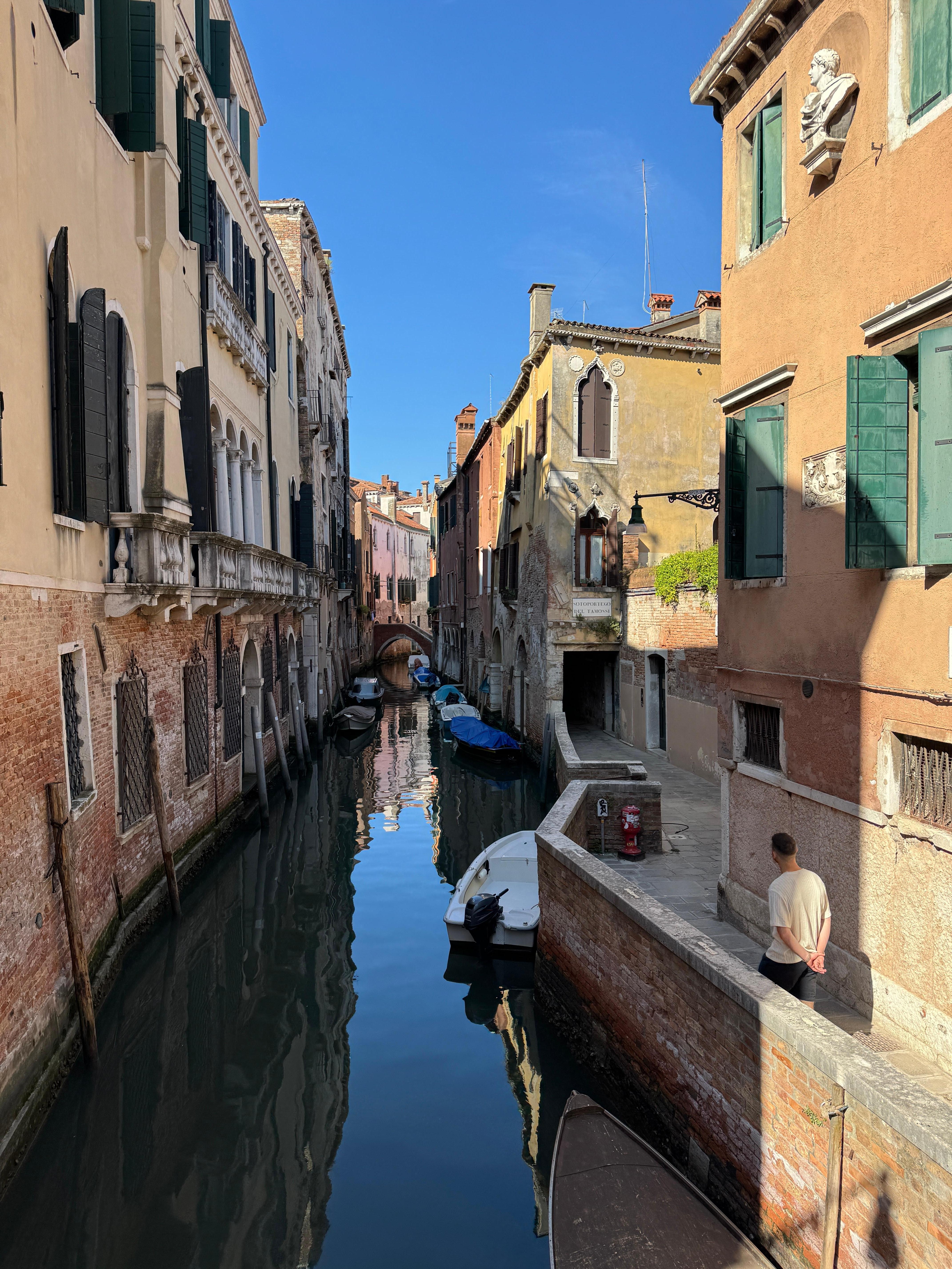 The canal closest to the hotel! So beautiful 
