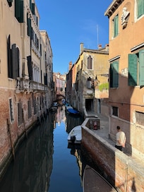 The canal closest to the hotel! So beautiful