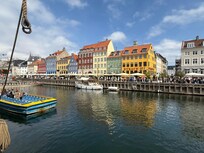 Colorful NyHavn neighborhood