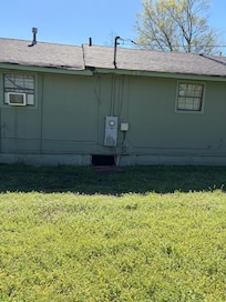 Crawl space from a distance.