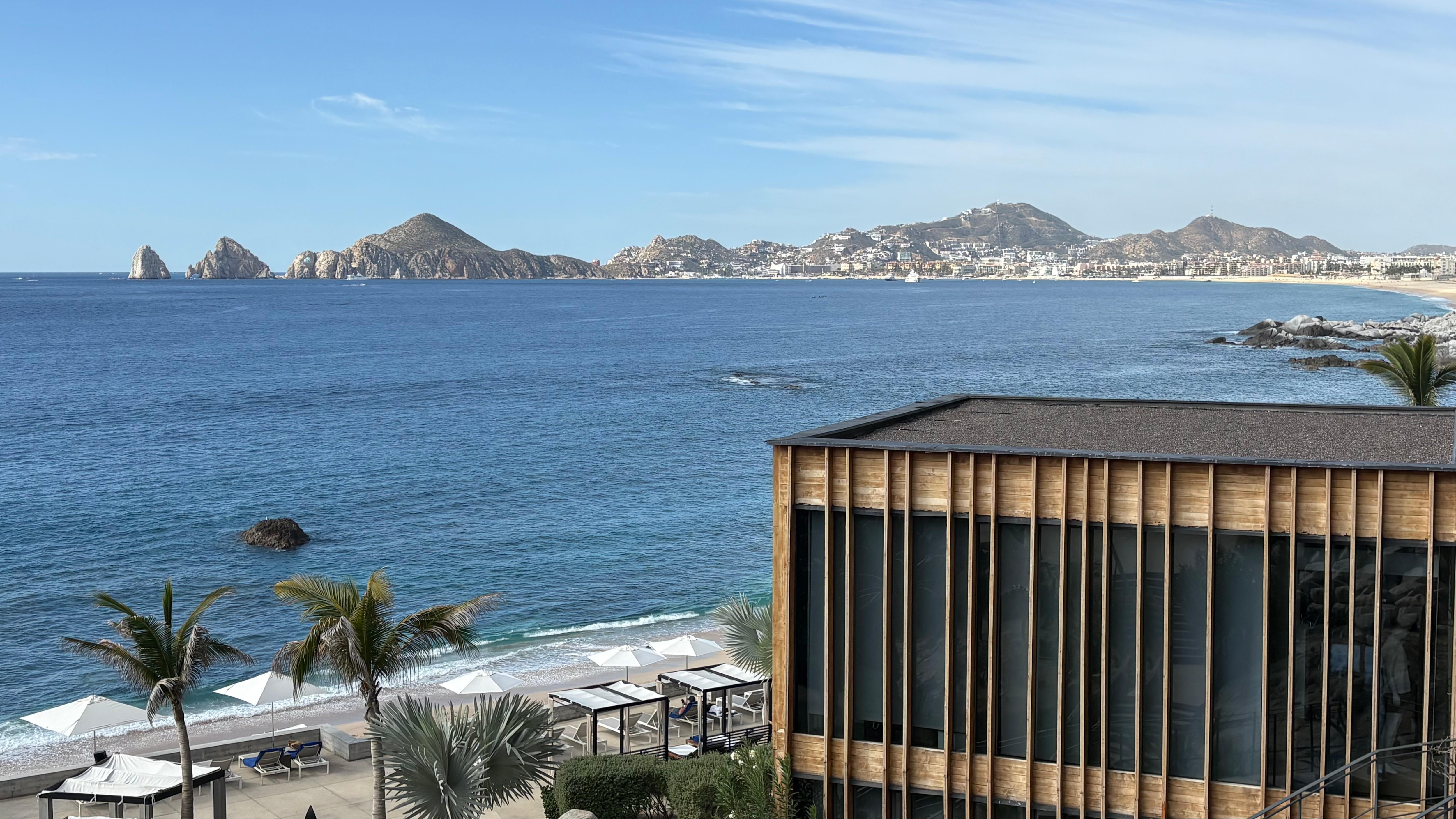 View from room balcony!