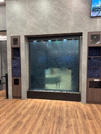 Entrance to new workout room