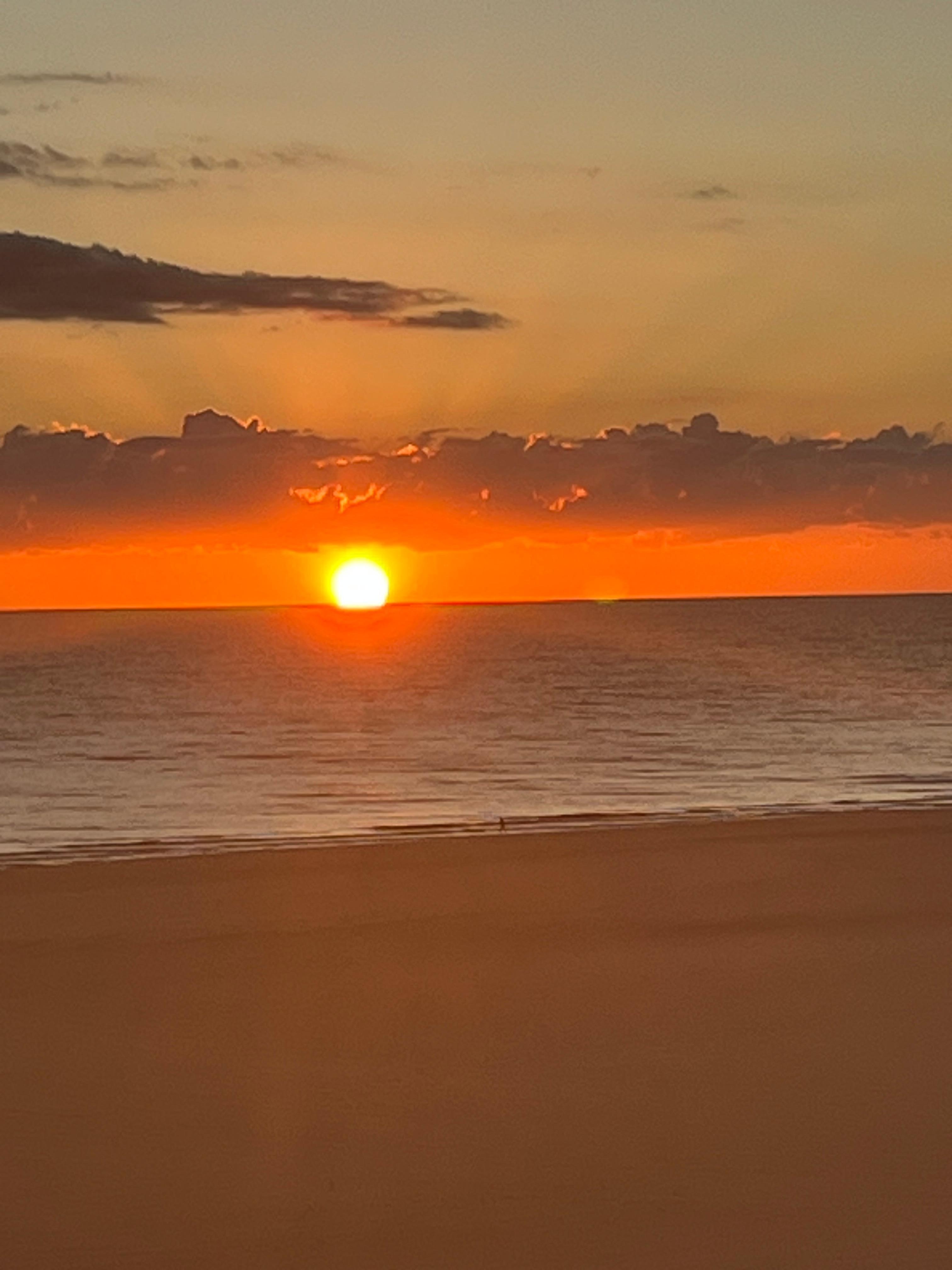Sunset from the lanai 