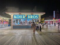 Get the vanilla orange swirl w/rainbow jimmies!