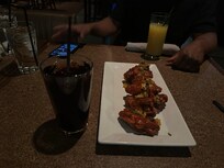 Chicken wings at Dinner