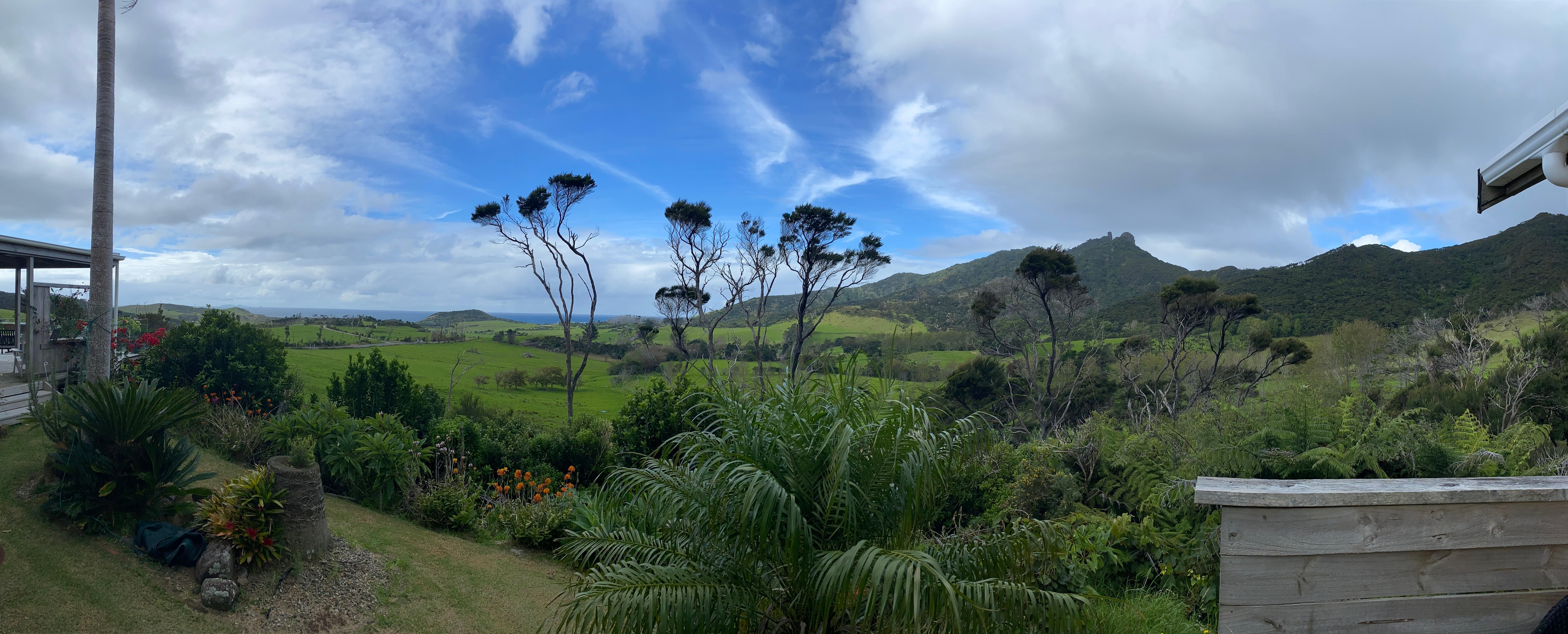 Panoramic from The Chalet